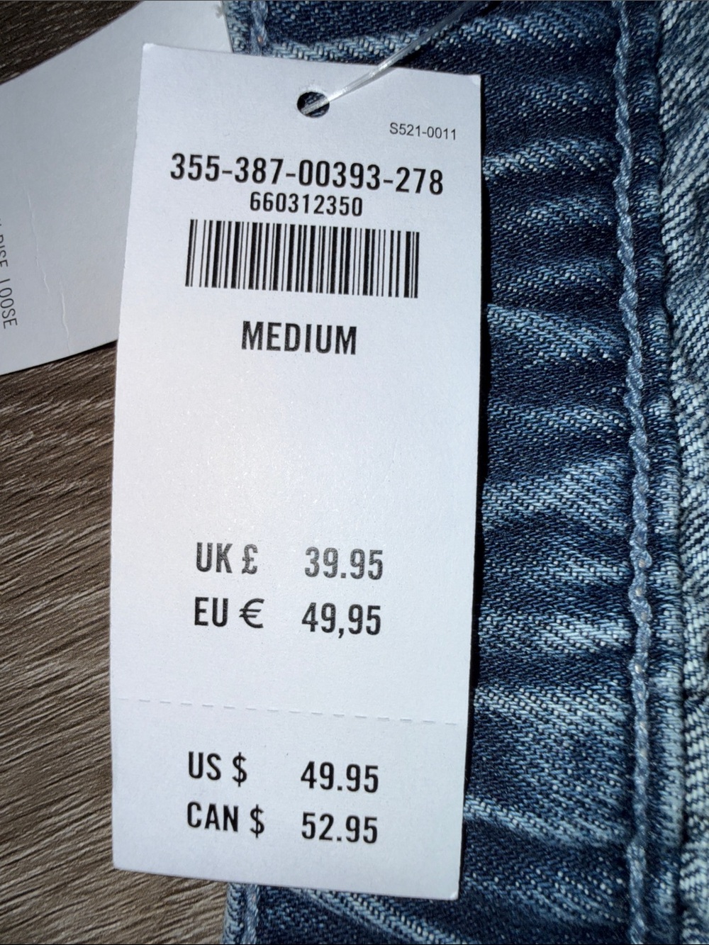 Hollister Low Rise Baggy Wide Leg Jeans - Picture 9 of 14
